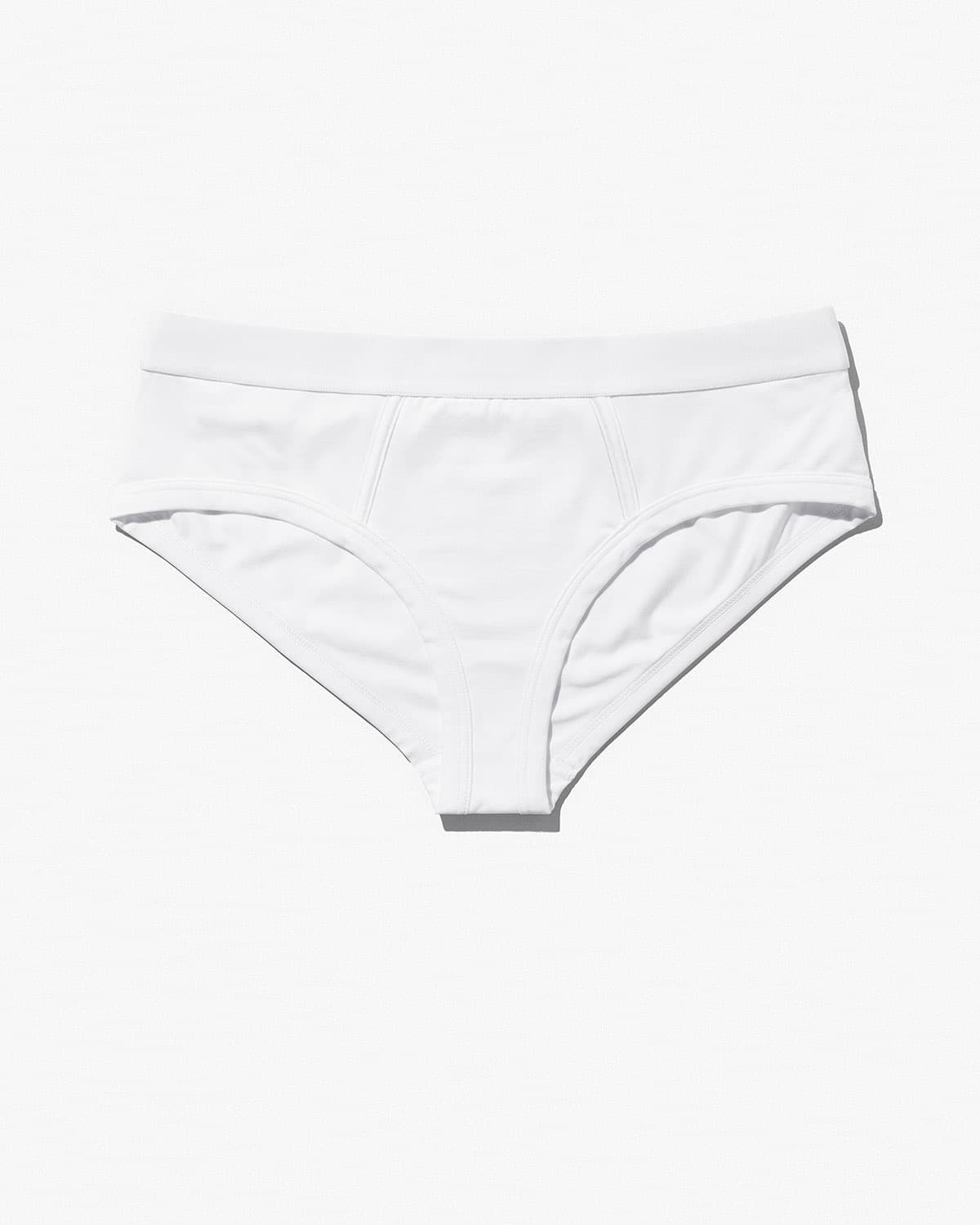Women's Y-Brief in White - CDLP