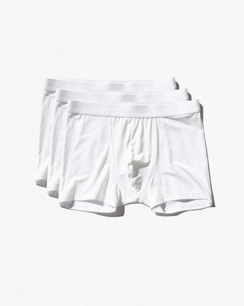 3 × Lyocell Boxer Briefs in white