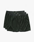 3 × Lyocell Boxer Shorts in Army Green