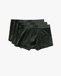 3 × Lyocell Boxer Trunk in Army Green
