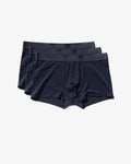 3 × Lyocell Boxer Trunk in Navy Blue