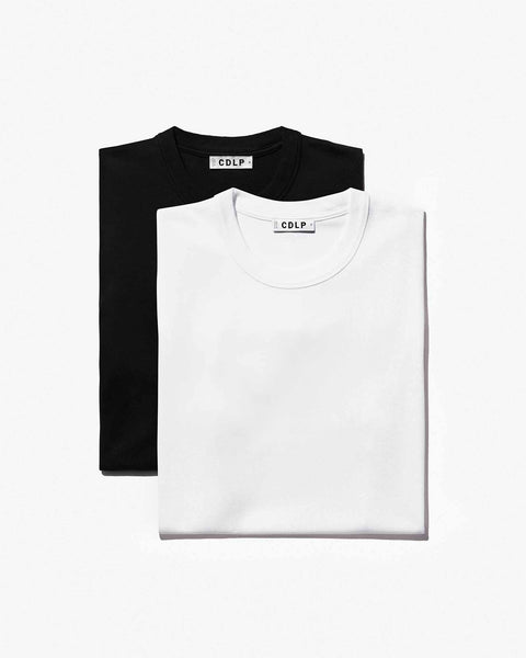 CdG Homme Plus Layered Long Sleeve T-Shirt Black