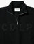 Heavy Terry Half-Zip Sweatshirt in Black