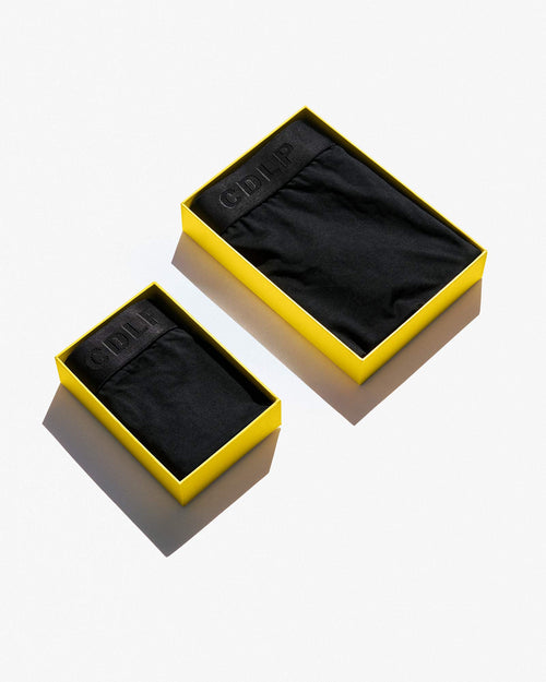 Mini Boxer Brief in small yellow signature box