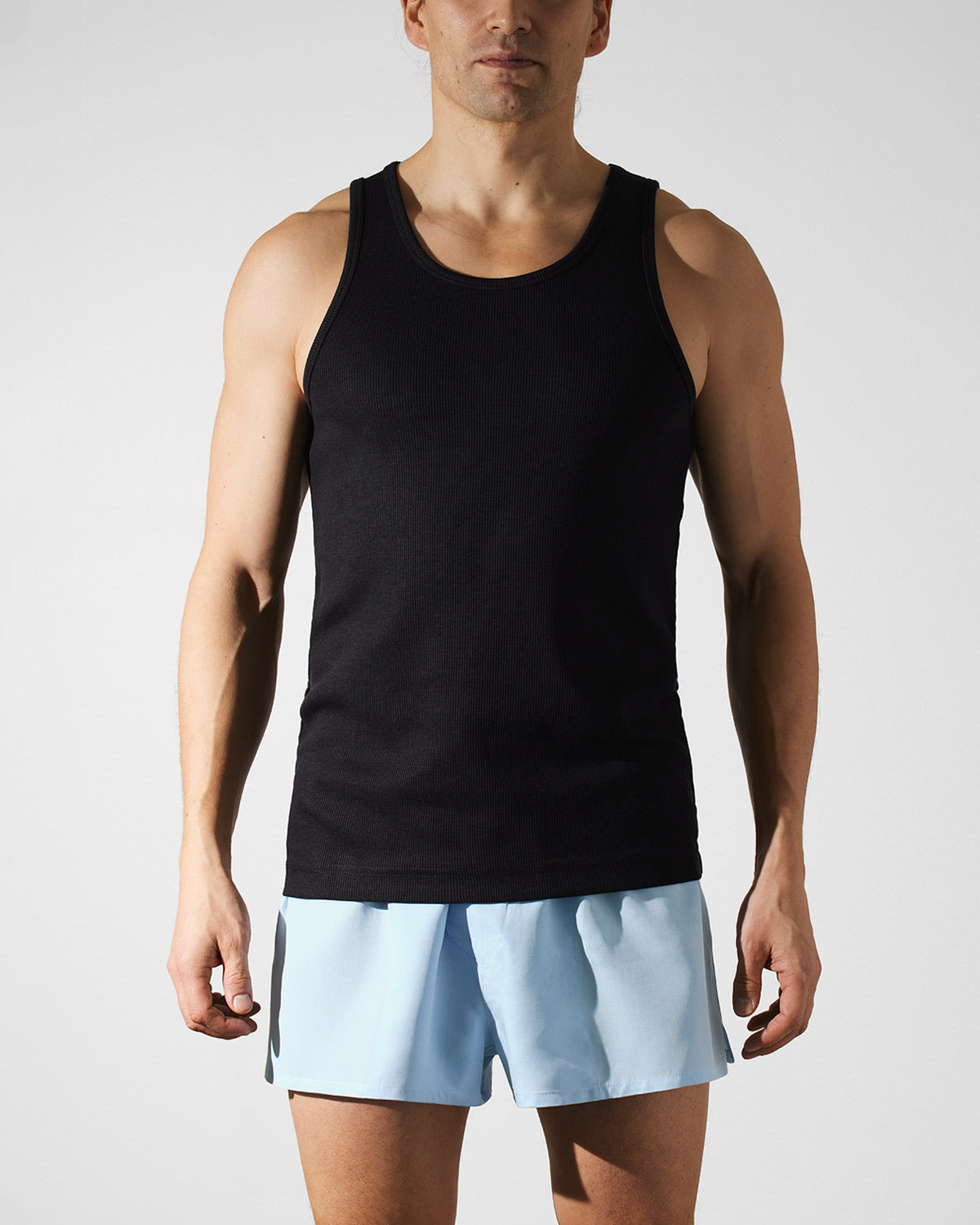 Men's Rib Tank Top in Off-Black | Shop now – CDLP