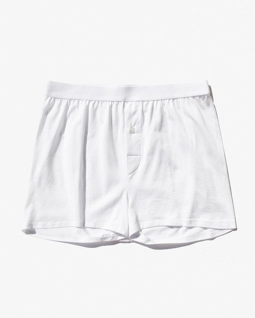 Lyocell Boxer Shorts in White