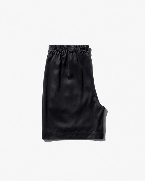 Folded Home Shorts in Black